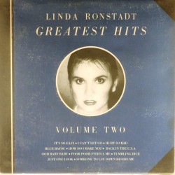 Пластинка Linda Ronstadt Greatest hits. Volume two